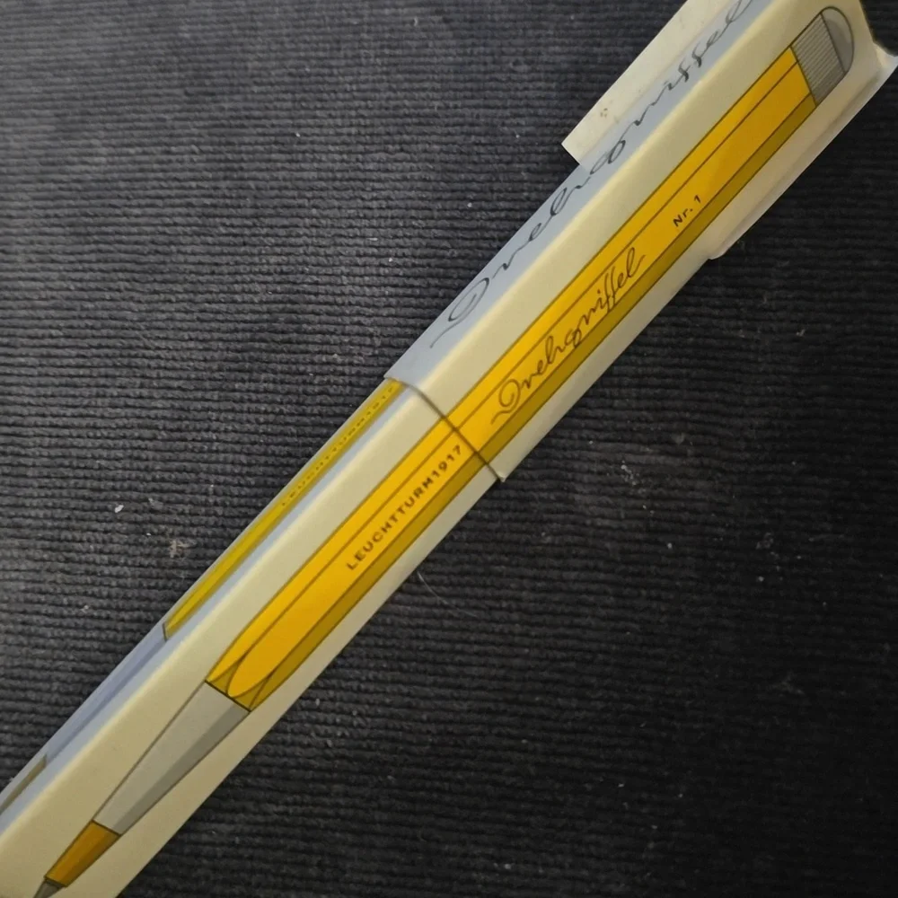 2 Yellow Leuchtturm1917 Drehgriffel Pens,Lemon